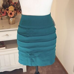 Sjl Apparel Layered Mini Skirt